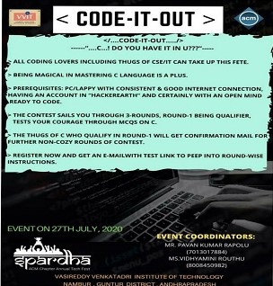 code it out