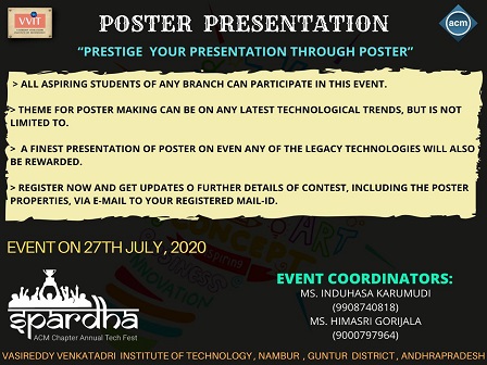 poster presentation